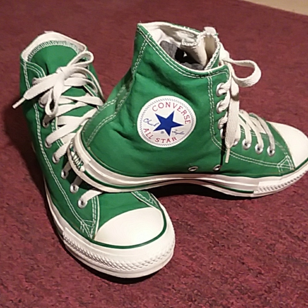 Converse 'Chucks' Green Unisex Hightop